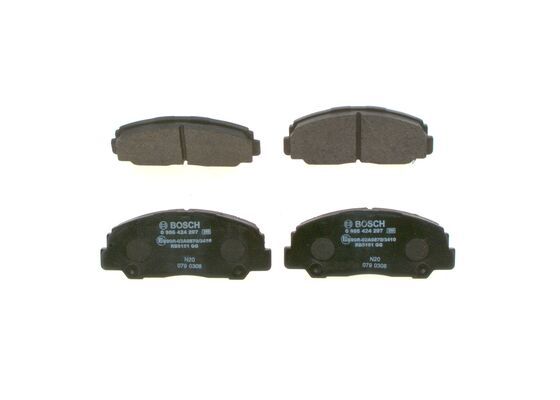 BOSCH 0 986 424 297 Brake Pad Set, disc brake