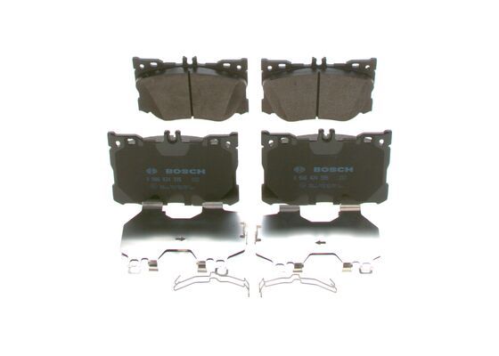 BOSCH 0 986 424 335 Brake Pad Set, disc brake