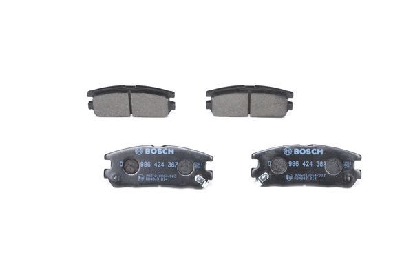 BOSCH 0 986 424 367 Brake Pad Set, disc brake