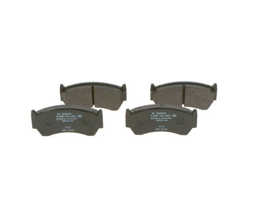 BOSCH 0 986 424 369 Brake Pad Set, disc brake