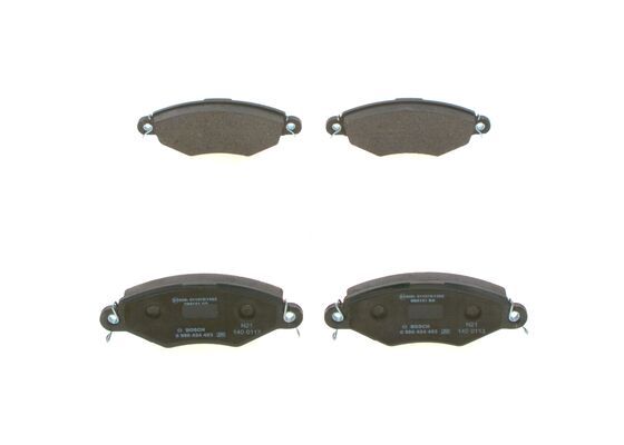 BOSCH 0 986 424 453 Brake Pad Set, disc brake