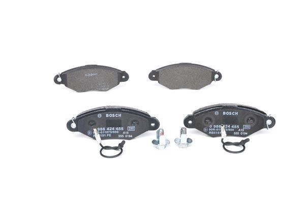 BOSCH 0 986 424 455 Brake Pad Set, disc brake
