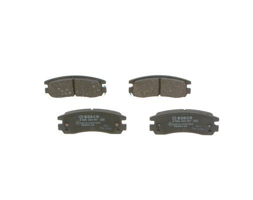 BOSCH 0 986 424 467 Brake Pad Set, disc brake