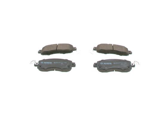 BOSCH 0 986 424 509 Brake Pad Set, disc brake