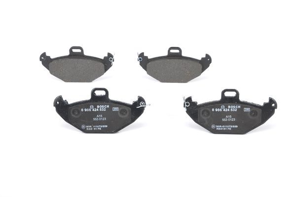 BOSCH 0 986 424 532 Brake Pad Set, disc brake