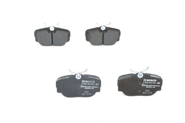 BOSCH 0 986 424 564 Brake Pad Set, disc brake