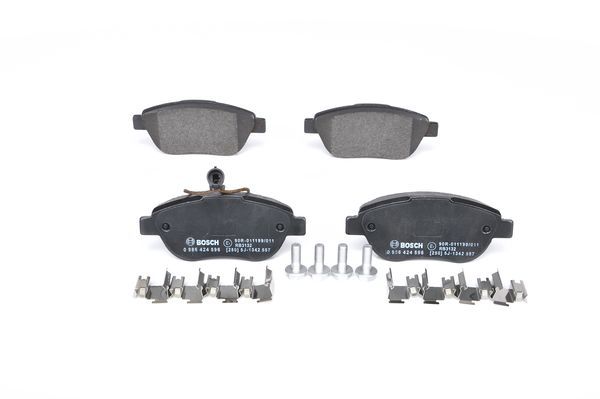 BOSCH 0 986 424 596 Brake Pad Set, disc brake