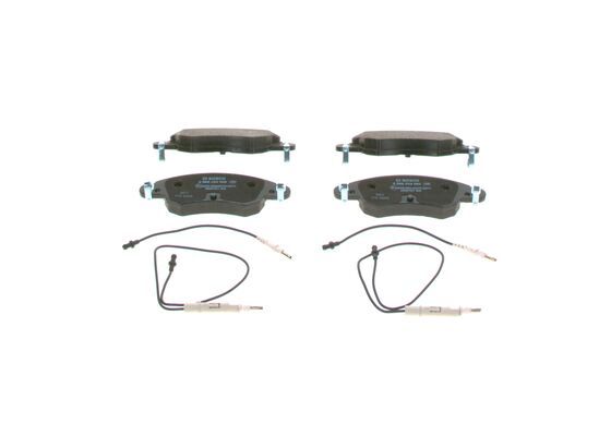 BOSCH 0 986 424 598 Brake Pad Set, disc brake