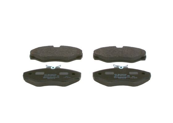 BOSCH 0 986 424 636 Brake Pad Set, disc brake