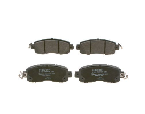 BOSCH 0 986 424 638 Brake Pad Set, disc brake