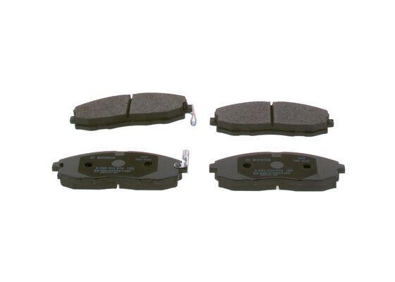 BOSCH 0 986 424 670 Brake Pad Set, disc brake