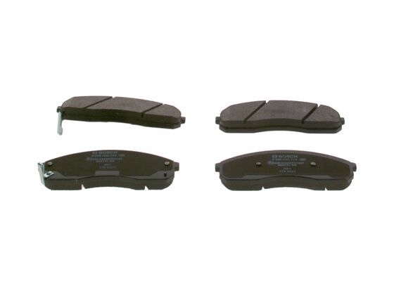 BOSCH 0 986 424 714 Brake Pad Set, disc brake