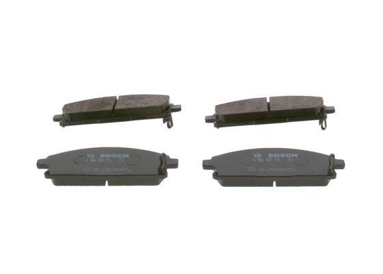 BOSCH 0 986 424 715 Brake Pad Set, disc brake