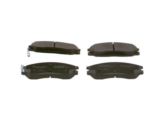 BOSCH 0 986 424 729 Brake Pad Set, disc brake
