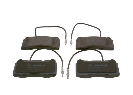 BOSCH 0 986 424 738 Brake Pad Set, disc brake