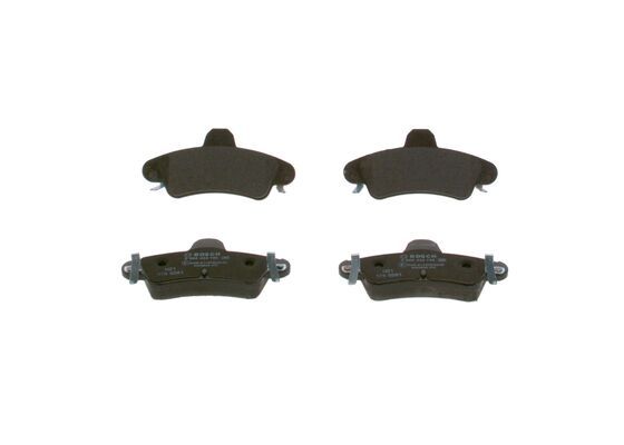 BOSCH 0 986 424 744 Brake Pad Set, disc brake
