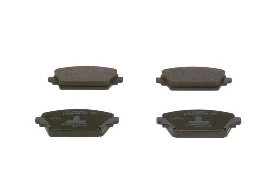 BOSCH 0 986 424 791 Brake Pad Set, disc brake