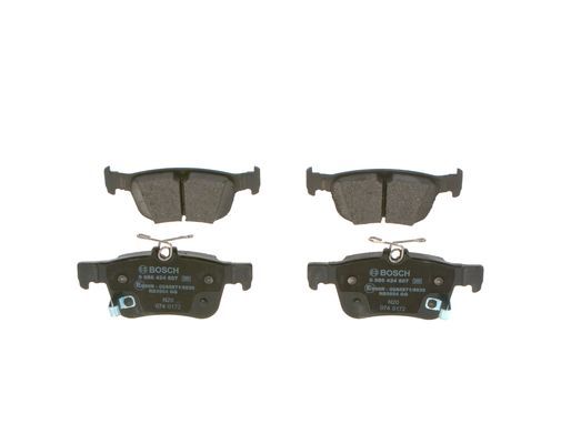BOSCH 0 986 424 807 Brake Pad Set, disc brake