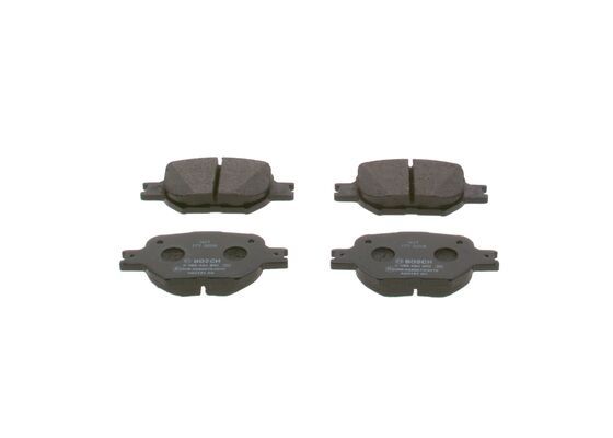 BOSCH 0 986 424 808 Brake Pad Set, disc brake