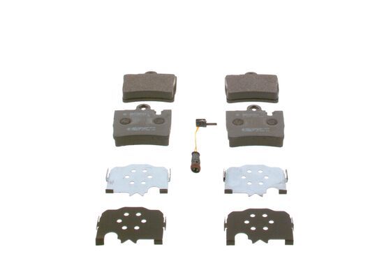 BOSCH 0 986 424 830 Brake Pad Set, disc brake