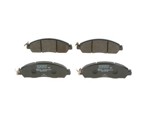 BOSCH 0 986 424 837 Brake Pad Set, disc brake