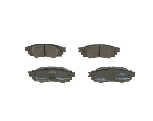 BOSCH 0 986 424 840 Brake Pad Set, disc brake