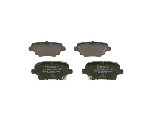 BOSCH 0 986 424 872 Brake Pad Set, disc brake
