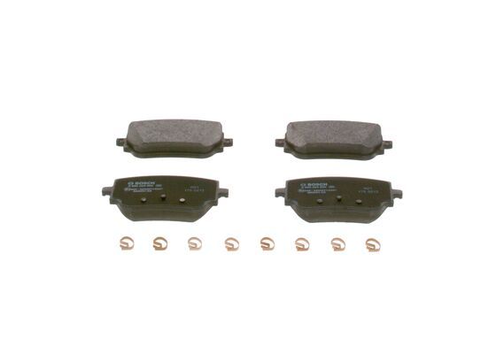 BOSCH 0 986 424 890 Brake Pad Set, disc brake