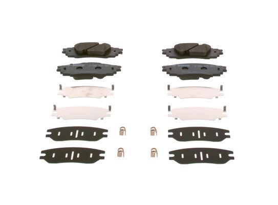 BOSCH 0 986 424 927 Brake Pad Set, disc brake
