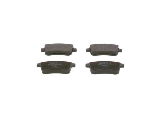 BOSCH 0 986 424 942 Brake Pad Set, disc brake