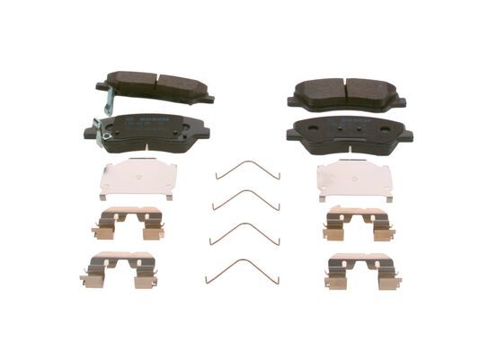BOSCH 0 986 424 951 Brake Pad Set, disc brake