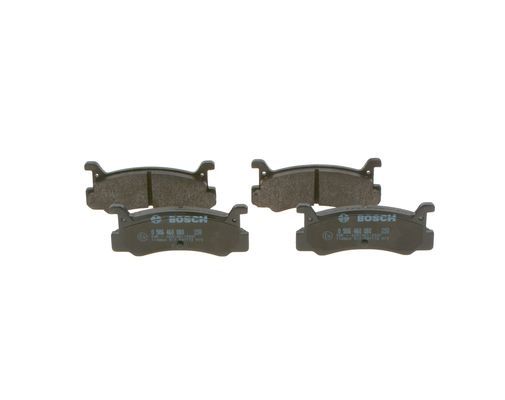 BOSCH 0 986 460 080 Brake Pad Set, disc brake