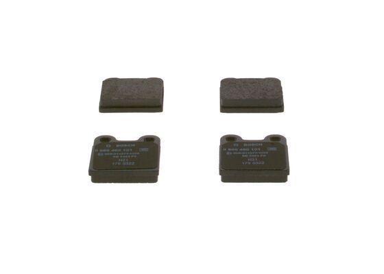 BOSCH 0 986 460 101 Brake Pad Set, disc brake