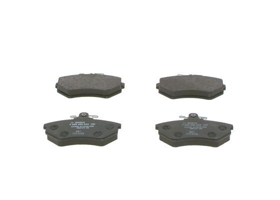 BOSCH 0 986 460 943 Brake Pad Set, disc brake