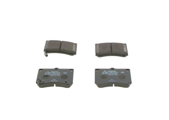 BOSCH 0 986 460 974 Brake Pad Set, disc brake