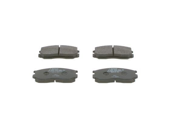 BOSCH 0 986 460 980 Brake Pad Set, disc brake