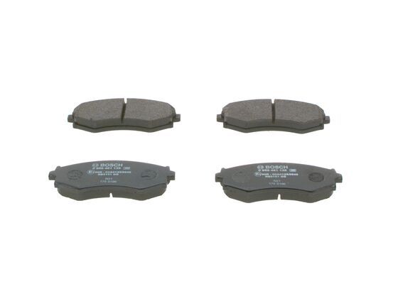 BOSCH 0 986 461 139 Brake Pad Set, disc brake
