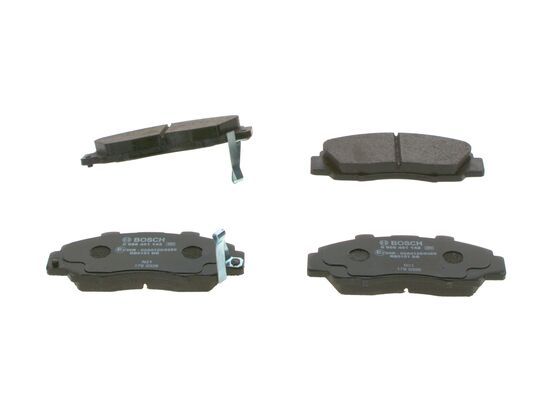 BOSCH 0 986 461 142 Brake Pad Set, disc brake