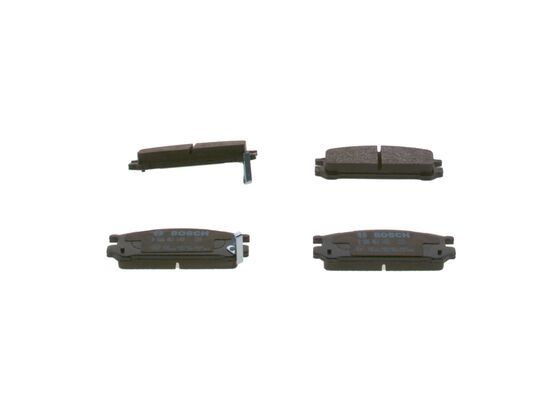 BOSCH 0 986 461 143 Brake Pad Set, disc brake