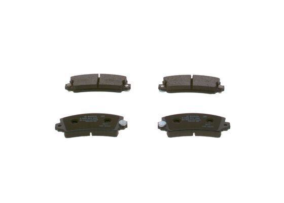 BOSCH 0 986 461 396 Brake Pad Set, disc brake
