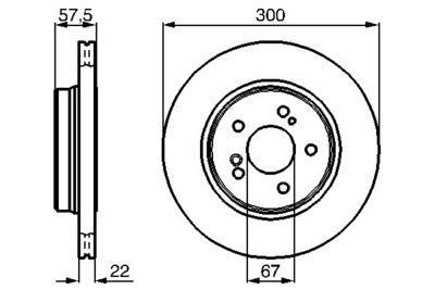 Brake Disc BOSCH 0 986 478 793