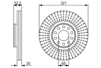 Brake Disc BOSCH 0 986 479 690