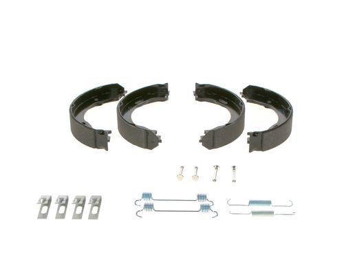 BOSCH 0 986 487 609 Brake Shoe Set, parking brake
