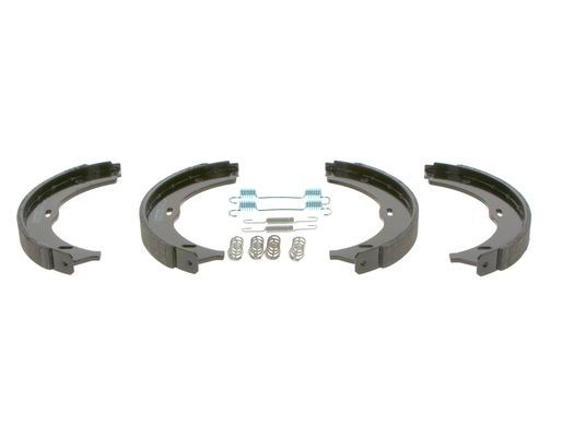 BOSCH 0 986 487 718 Brake Shoe Set, parking brake