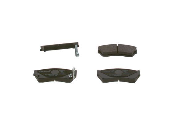 BOSCH 0 986 493 340 Brake Pad Set, disc brake