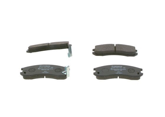 BOSCH 0 986 493 790 Brake Pad Set, disc brake