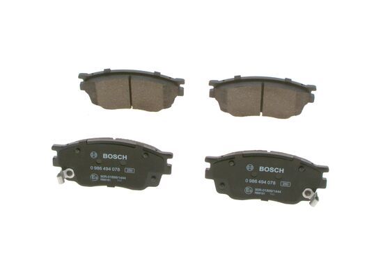 BOSCH 0 986 494 078 Brake Pad Set, disc brake