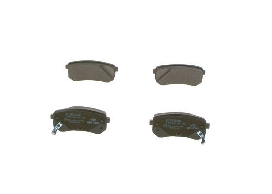 BOSCH 0 986 494 145 Brake Pad Set, disc brake