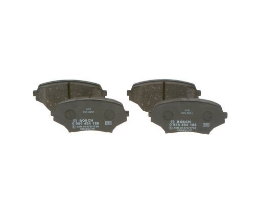 BOSCH 0 986 494 188 Brake Pad Set, disc brake