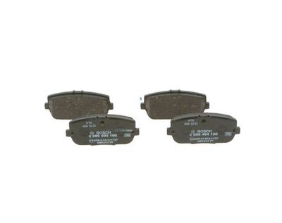 Brake Pad Set, disc brake BOSCH 0 986 494 190
